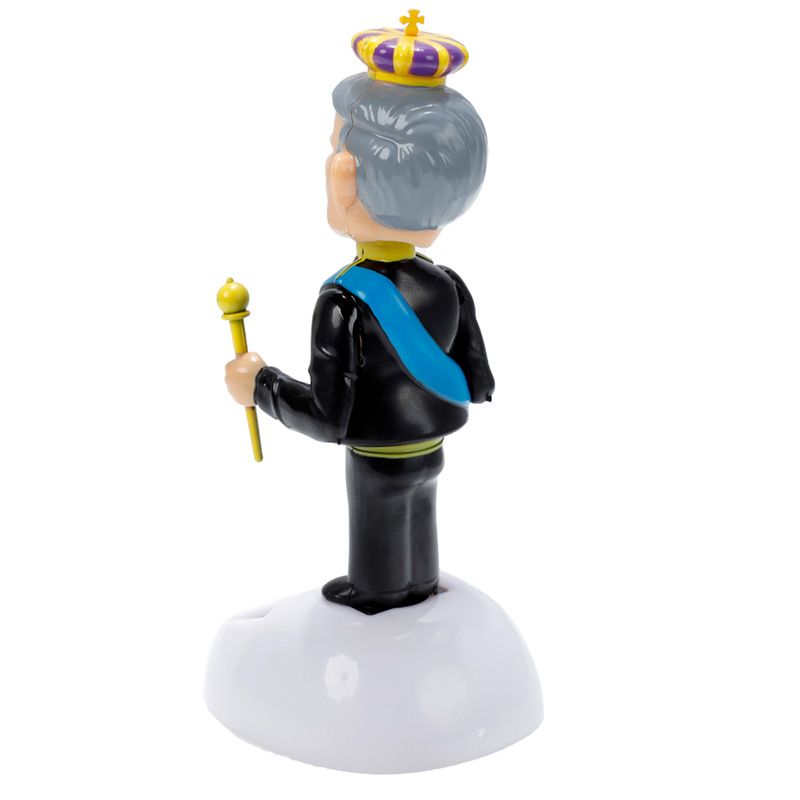 King Charles III Solar Powered Toy Figure