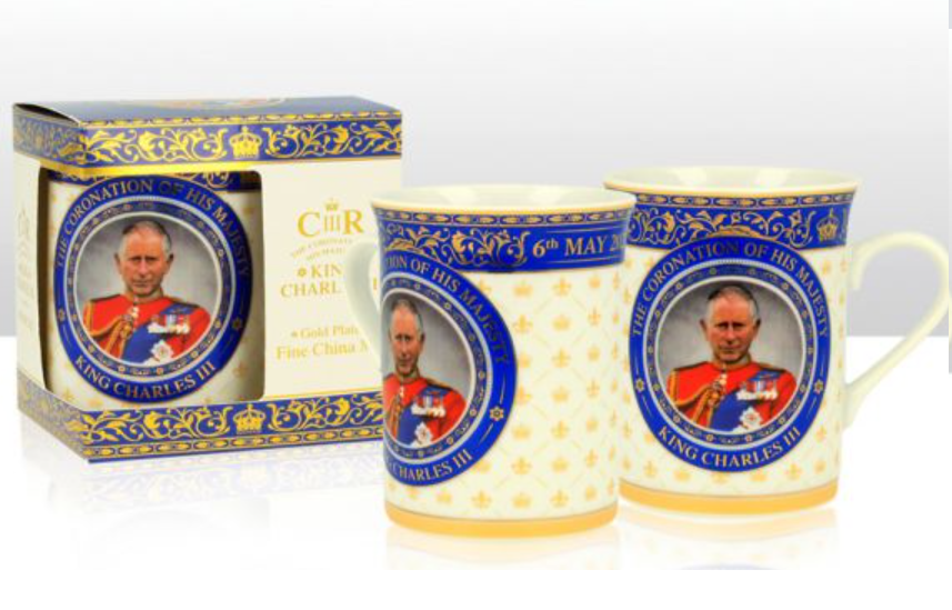 King Charles III Coronation Lippy Mug in box