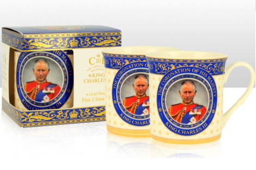 King Charles III Coronation Regal Mug in box