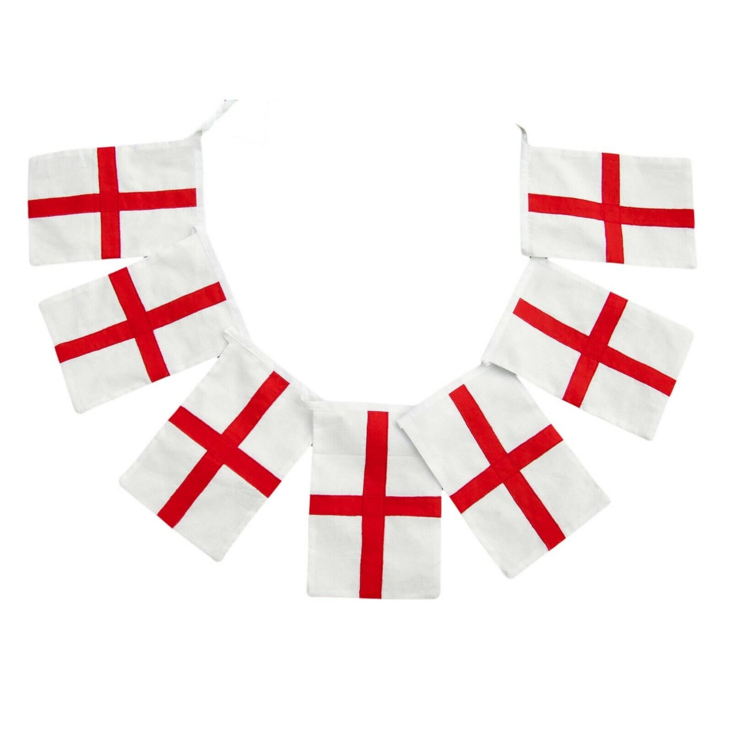 England St George 100% Cotton Flag Fabric Textile Bunting Banner