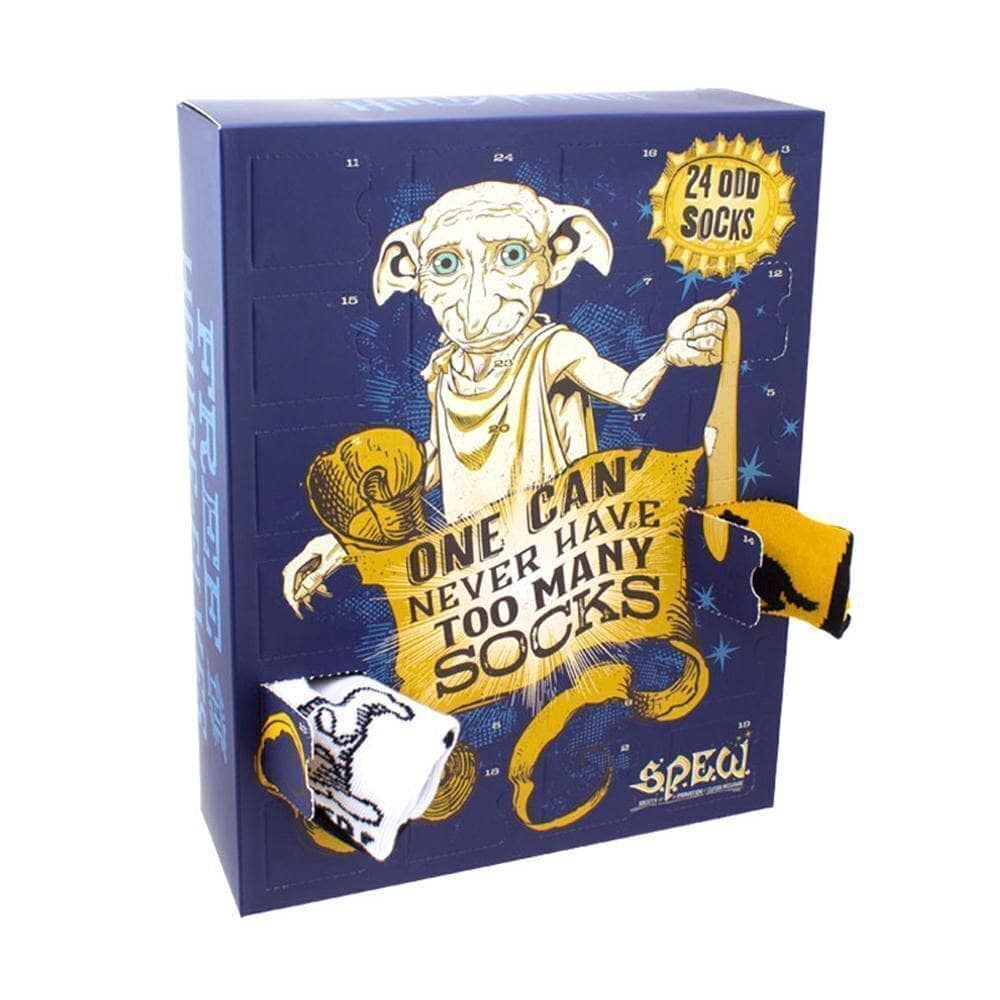 Harry Potter Dobby Advent Sock Calendar Odd Socks Present Christmas Gift 2022