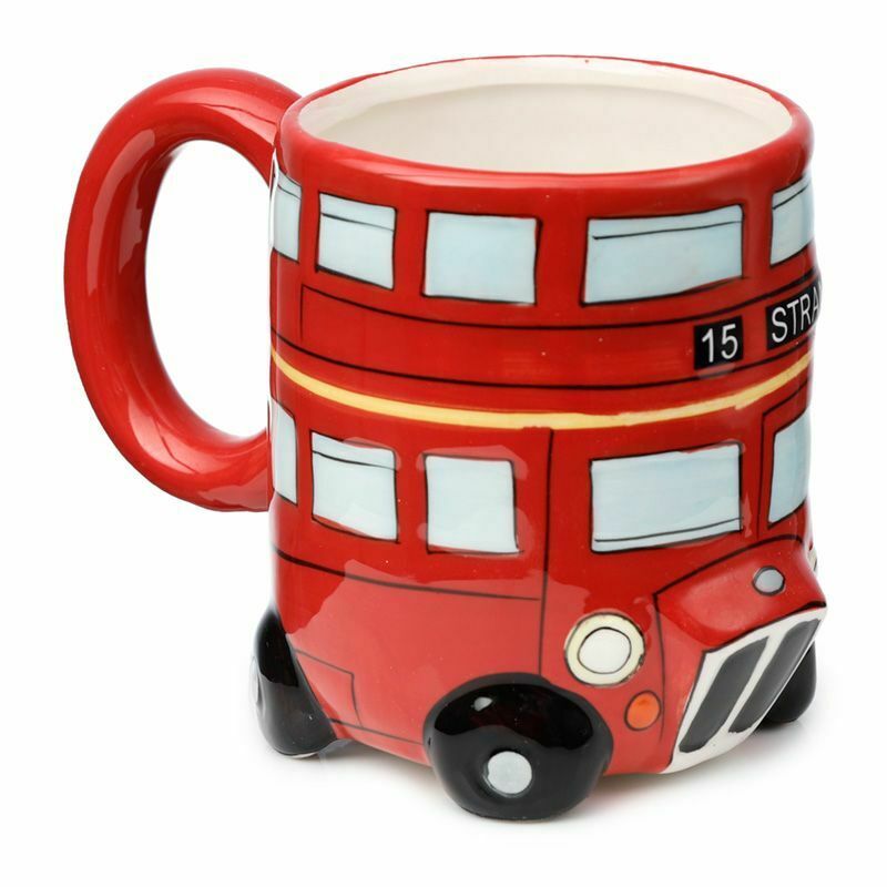 Routemaster Red London Bus Ceramic Tea Coffee Cup Novelty Gift Souvenir Boxed