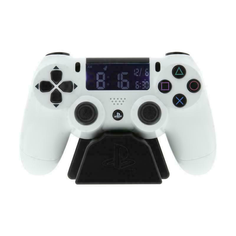 Playstation Digital Alarm Clock USB LCD Electronic PS4 Controller Novelty Gift