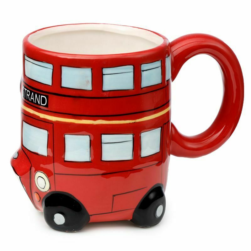 Routemaster Red London Bus Ceramic Tea Coffee Cup Novelty Gift Souvenir Boxed