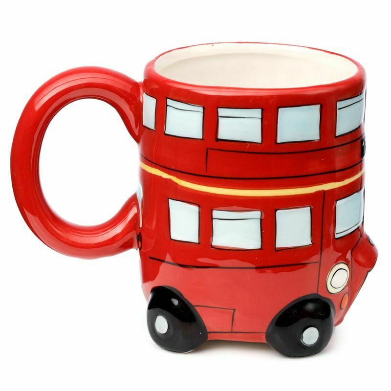 Routemaster Red London Bus Ceramic Tea Coffee Cup Novelty Gift Souvenir Boxed