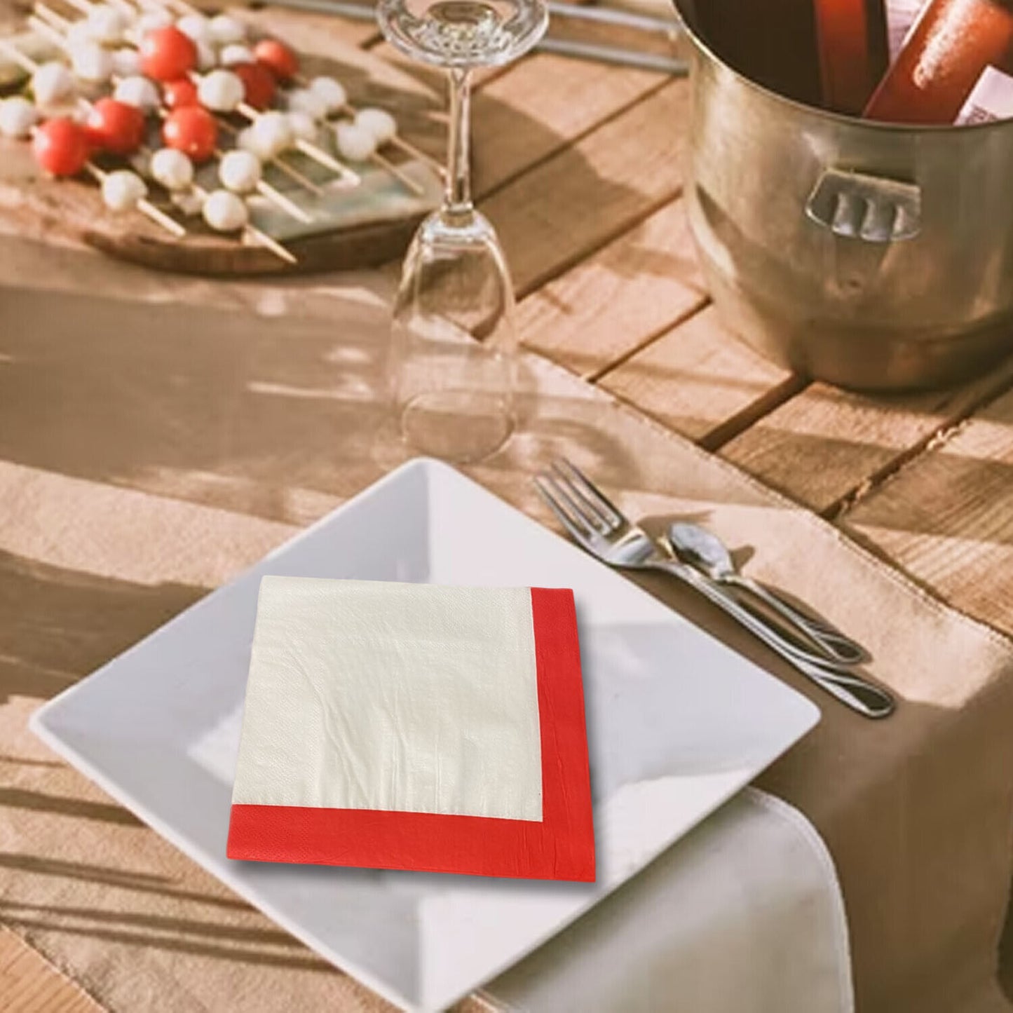 England Paper Napkins St George Dinner BBQ Party Tableware UK Serviette 20 Pack
