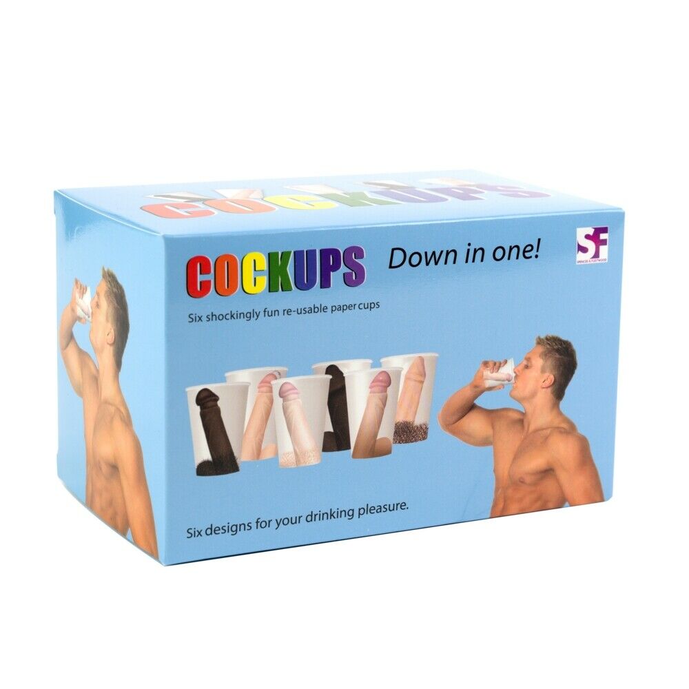 Cockups Drinking Party Cock Willy Cups Adult Party Gift Joke Xmas Novelty Gift