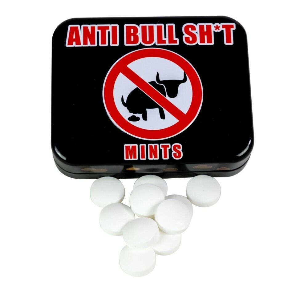 Novelty Fun Mints Tin Xmas Joke Prank Secret Santa Adult Stocking Filler Gift