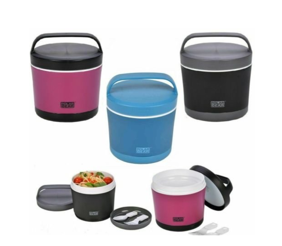 Polar Gear Insulated Food Lunch Pod 500ml Container Bowl Box Hot Micro –  The Novelty Gift Shop