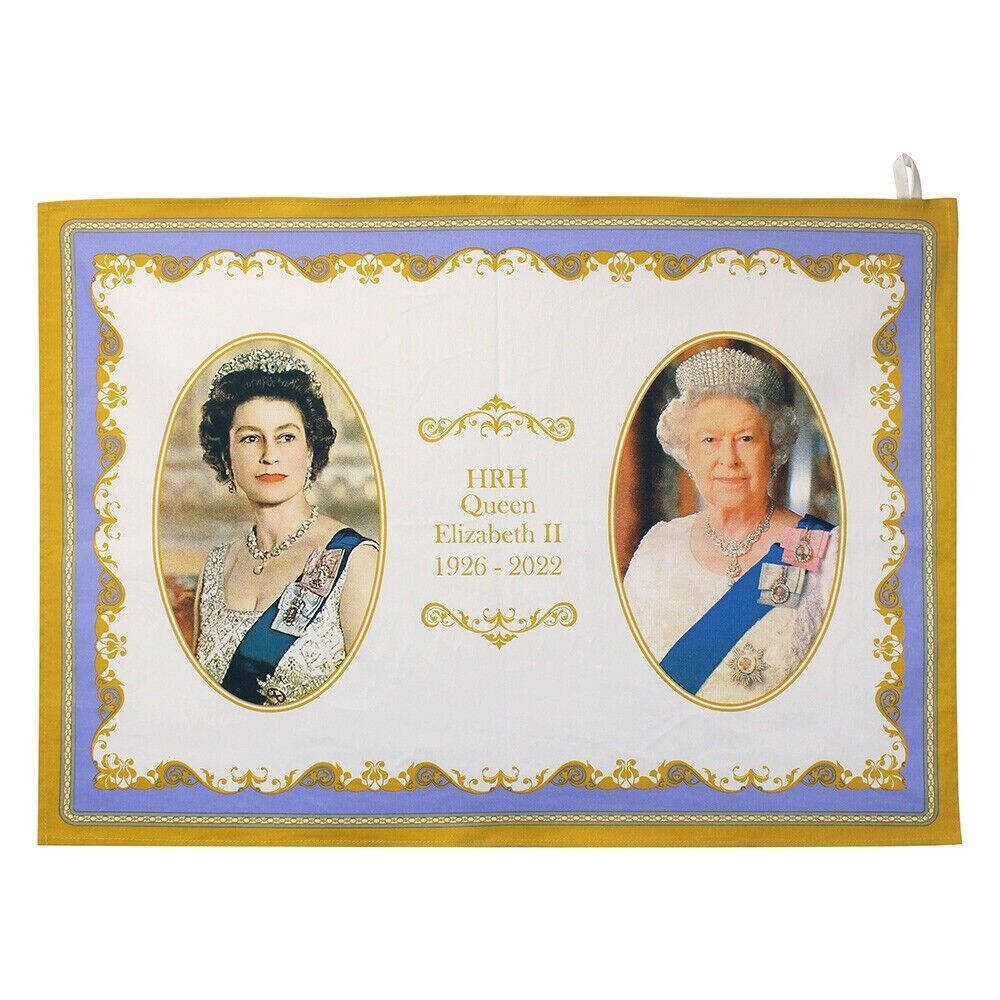 Queen Elizabeth Tea Towel