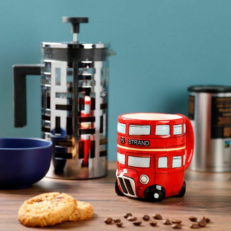 Routemaster Red London Bus Ceramic Tea Coffee Cup Novelty Gift Souvenir Boxed
