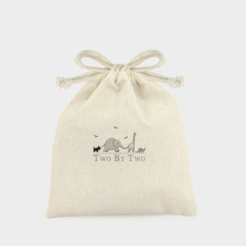 East of India Bagged Handmade Noah's Ark Set Christening Gift New Baby Keepsake