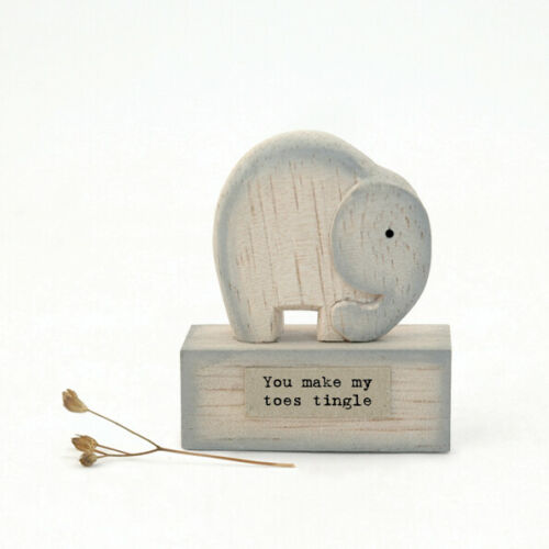 Elephant You Make My Toes Tingle - East Of India Vintage Style Xmas Gift