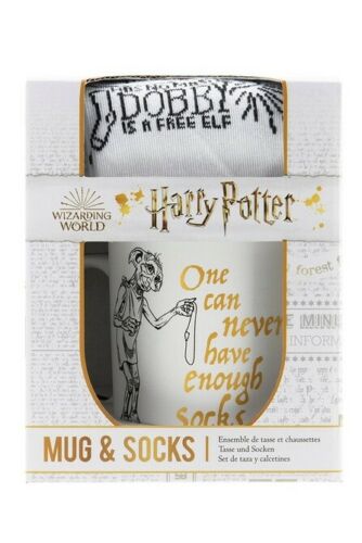 Official Harry Potter Mug & Socks Set Xmas Kids Adult Novelty Gift Box Present