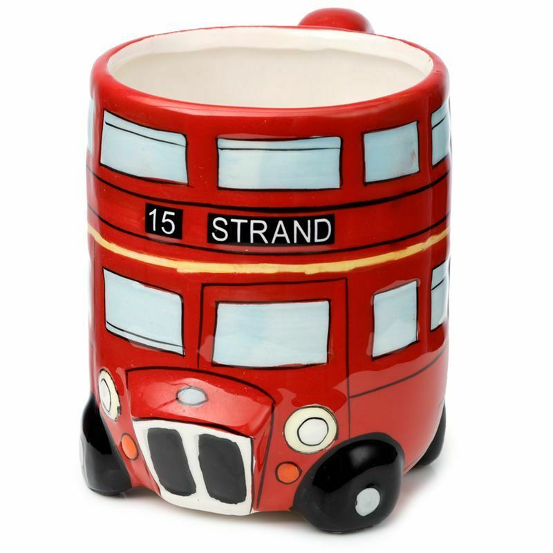 Routemaster Red London Bus Ceramic Tea Coffee Cup Novelty Gift Souvenir Boxed