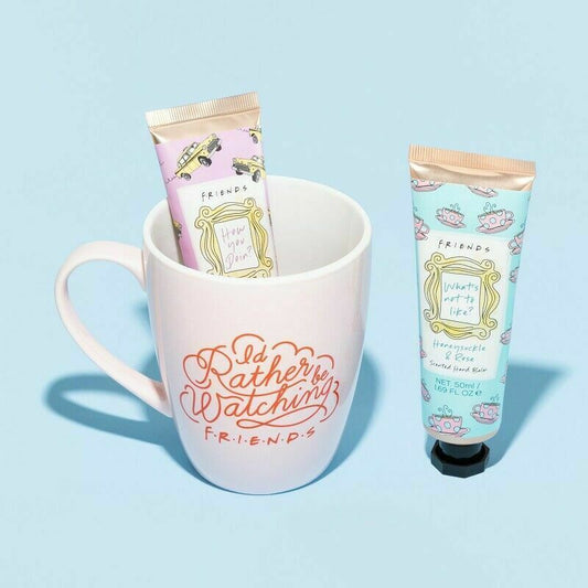 Friends Mug & Hand Cream Lotions Gift Set Coffee Tea Cup Novelty Xmas Present