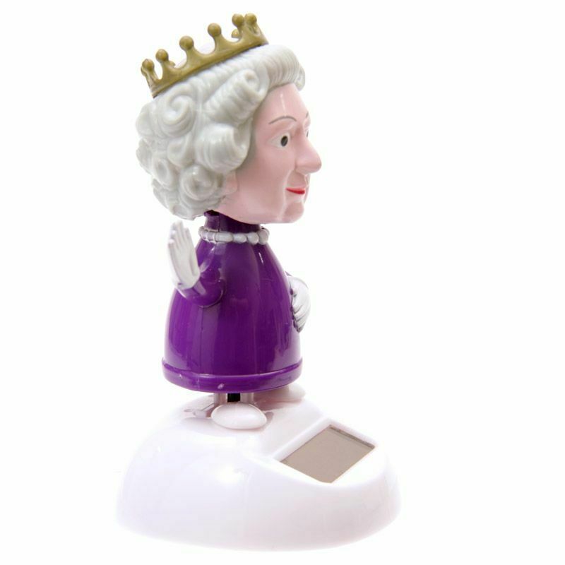 queen elizabeth solar bobblehead