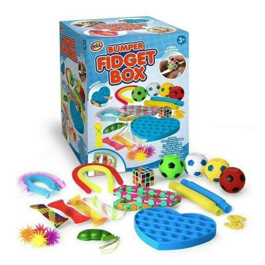 Fidget 24 Piece Advent Calendar Filler Box Bubble Pop Sensory Xmas Kids Fun Toys