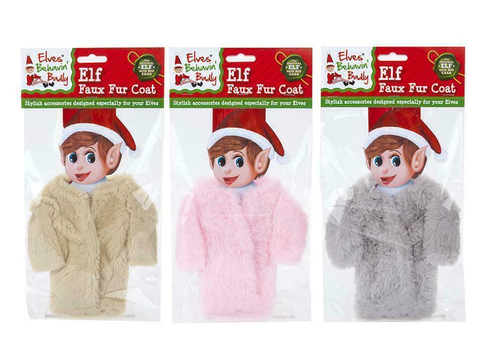 Naughty Elf Games Accessories Toy Props Xmas Advent Decoration Dolls Clothes