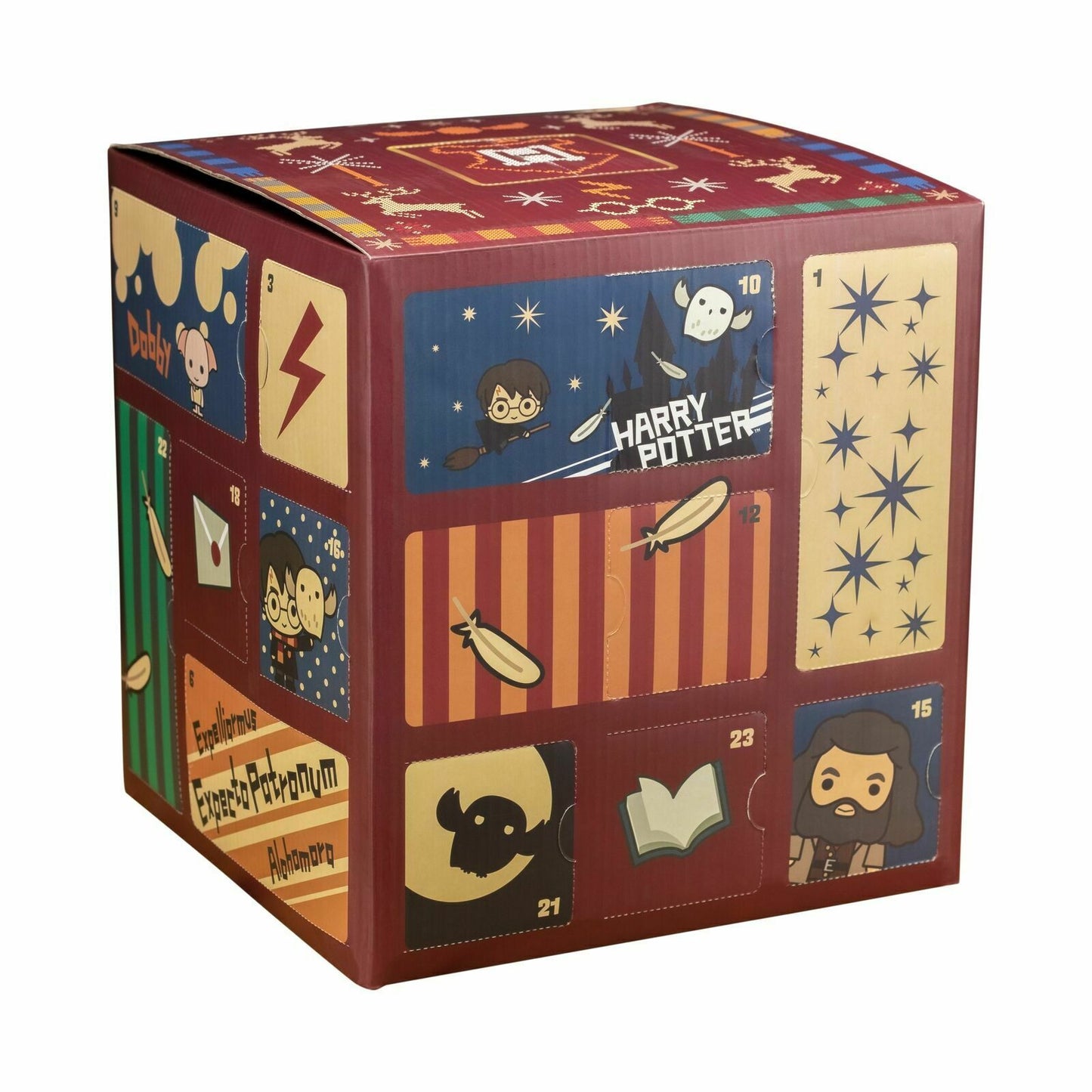 Harry Potter 24 Doors Cube Advent Calendar Kids Novelty Gift Christmas 2021 NEW