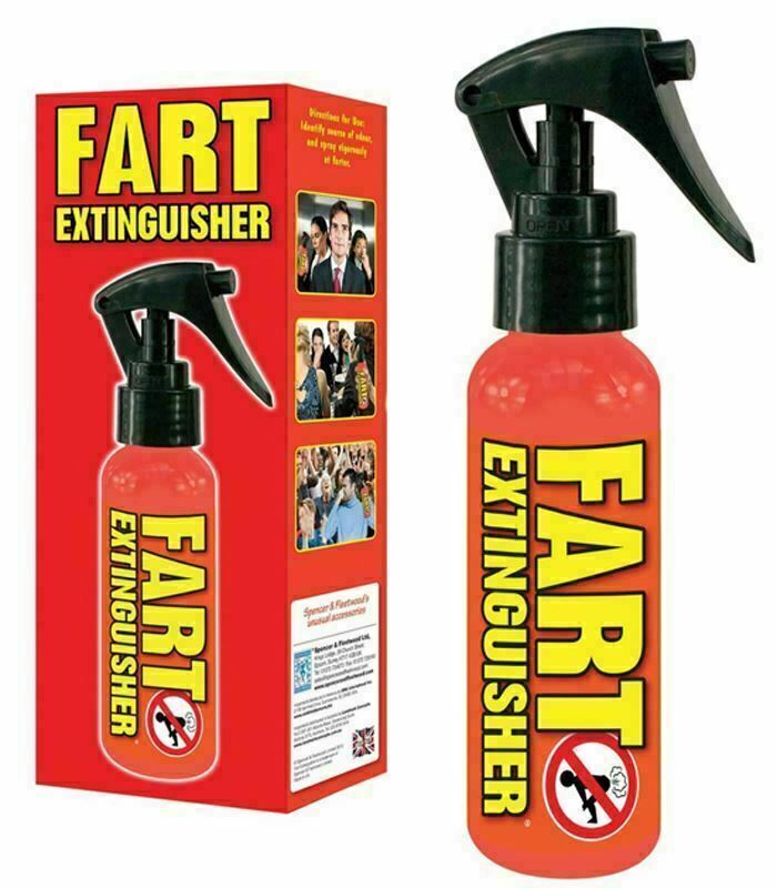 Fart Extinguisher 100ml Fragrance Spray Bottle Xmas Joke Prank Fun Novelty Gift