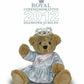 Queen Elizabeth ll Diamond Jubilee Plush Teddy Bear British Souvenir Gift NEW