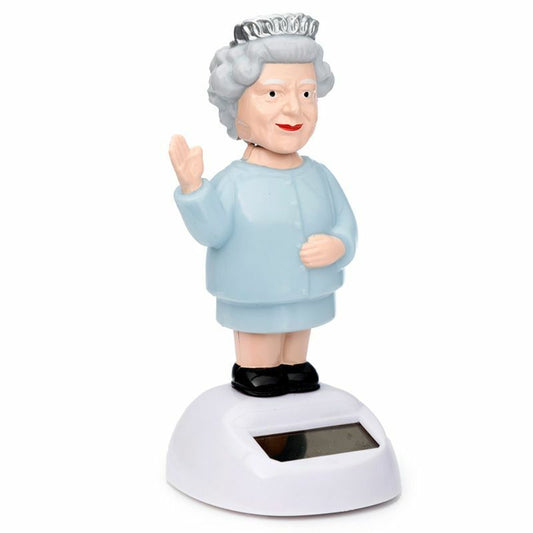 Queen Elizabeth Solar Powered Dancing  Figure