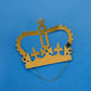 Queens Platinum Jubilee Gold Party Crown Hats Street Party Paper Hat 10 Pack