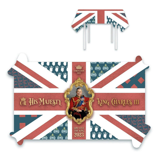 King Charles Coronation Tablecloth