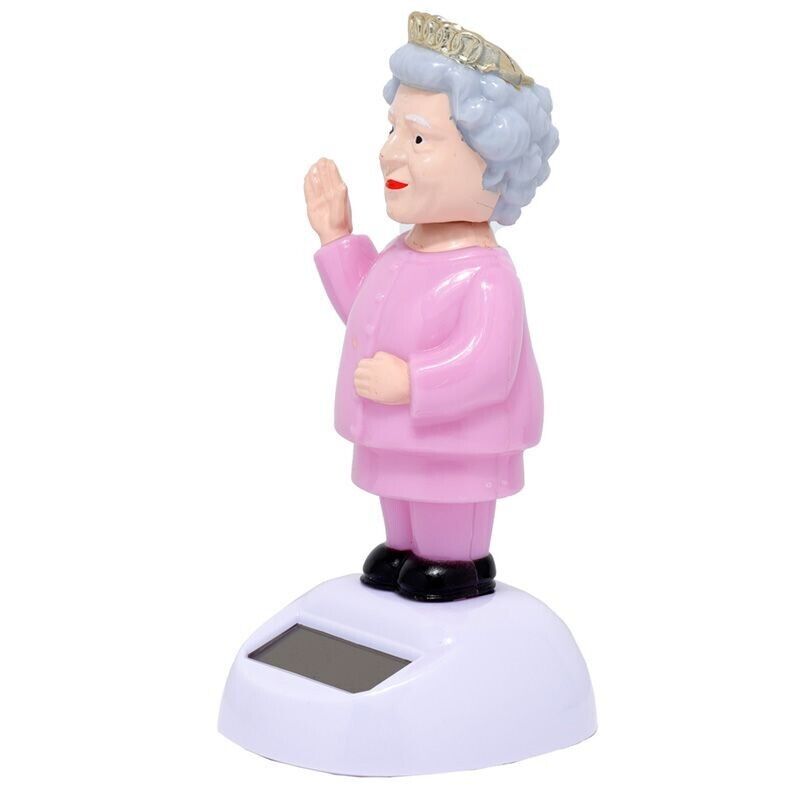 Solar Powered Dancing Queen Pink Figure