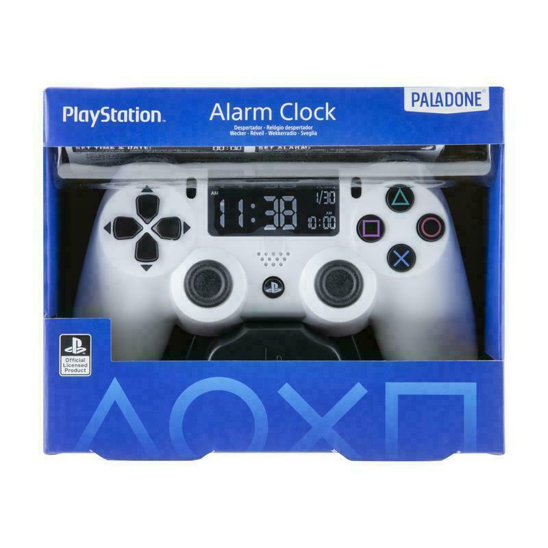 Playstation Paladone Playstation Ps5 Controller Alarm Clock Silver