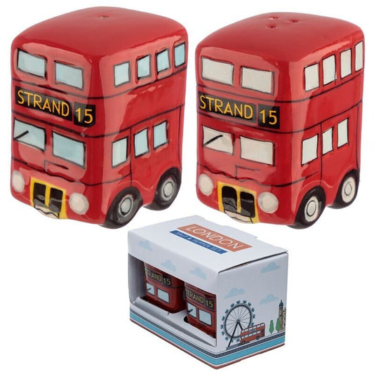 London Bus Salt & Pepper Set