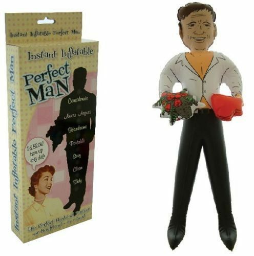The Perfect Man Inflatable Blow Up Doll Husband Boyfriend Fun Novelty Party Gift