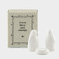 White Porcelain Nativity Jesus Set Vintage Style Matchbox East India Xmas Gift