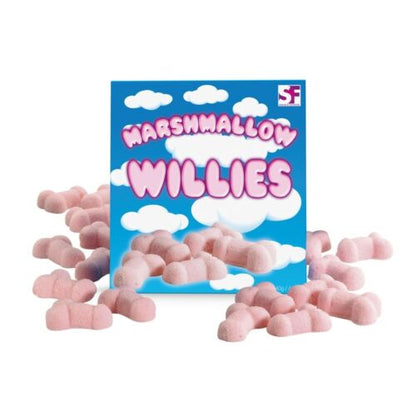 Marshmallow Willies Sweets Xmas Joke Prank Secret Santa Stocking Filler Fun Gift