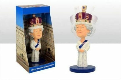 British Royal Family Commemorative Bobble Head Figure Ornament Souvenir Gift