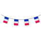 10m France French Flag Bunting Flags World Cup Euros Football 2022 Rugby Banner