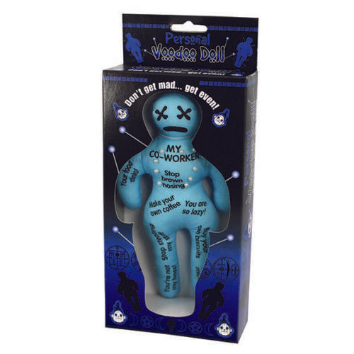 Co-Worker Voodoo Doll Secret Santa Novelty Revenge Pin Cushion Joke Office Gift