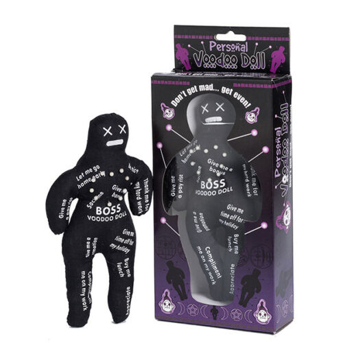 Boss Voodoo Doll Secret Santa Fun Novelty Revenge Pin Cushion Joke Office Gift