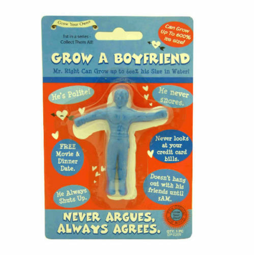 Grow A Boyfriend Fun Funny Novelty Joke Prank Party Xmas Secret Santa Adult Gift