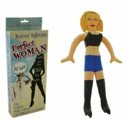 The Perfect Woman Inflatable Blow Up Doll Wife Girlfriend Fun Novelty Party Gift