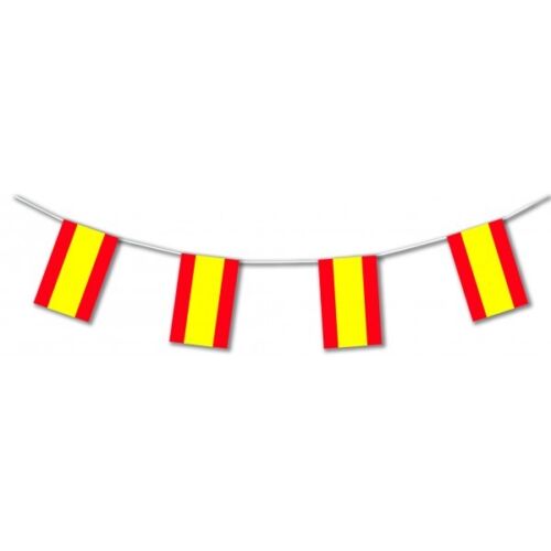 10m Spain Spanish Espana Flag Bunting Flags World Cup Football 2022 Rugby Banner