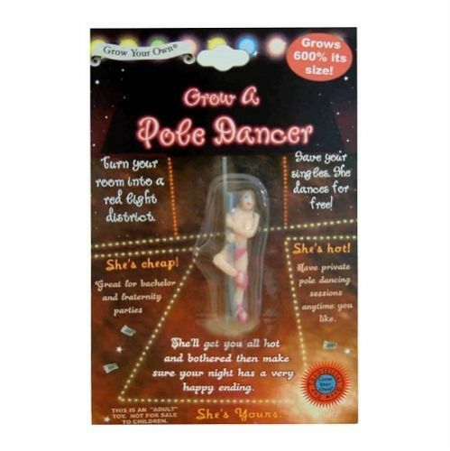 Grow A Pole Dancer Funny Novelty Joke Prank Party Xmas Secret Santa Adult Gift