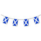 10m Scotland Scottish Saltire Blue Flag Bunting Flags Football Euro Rugby Banner